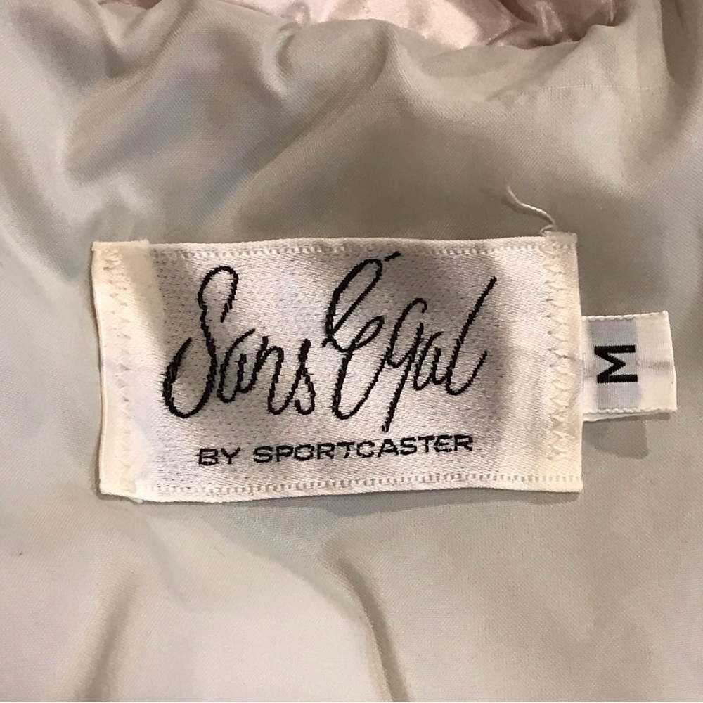 Vintage Sans Égal by Sportscaster Goose Down Long Coat - M - Picture 8 of 10